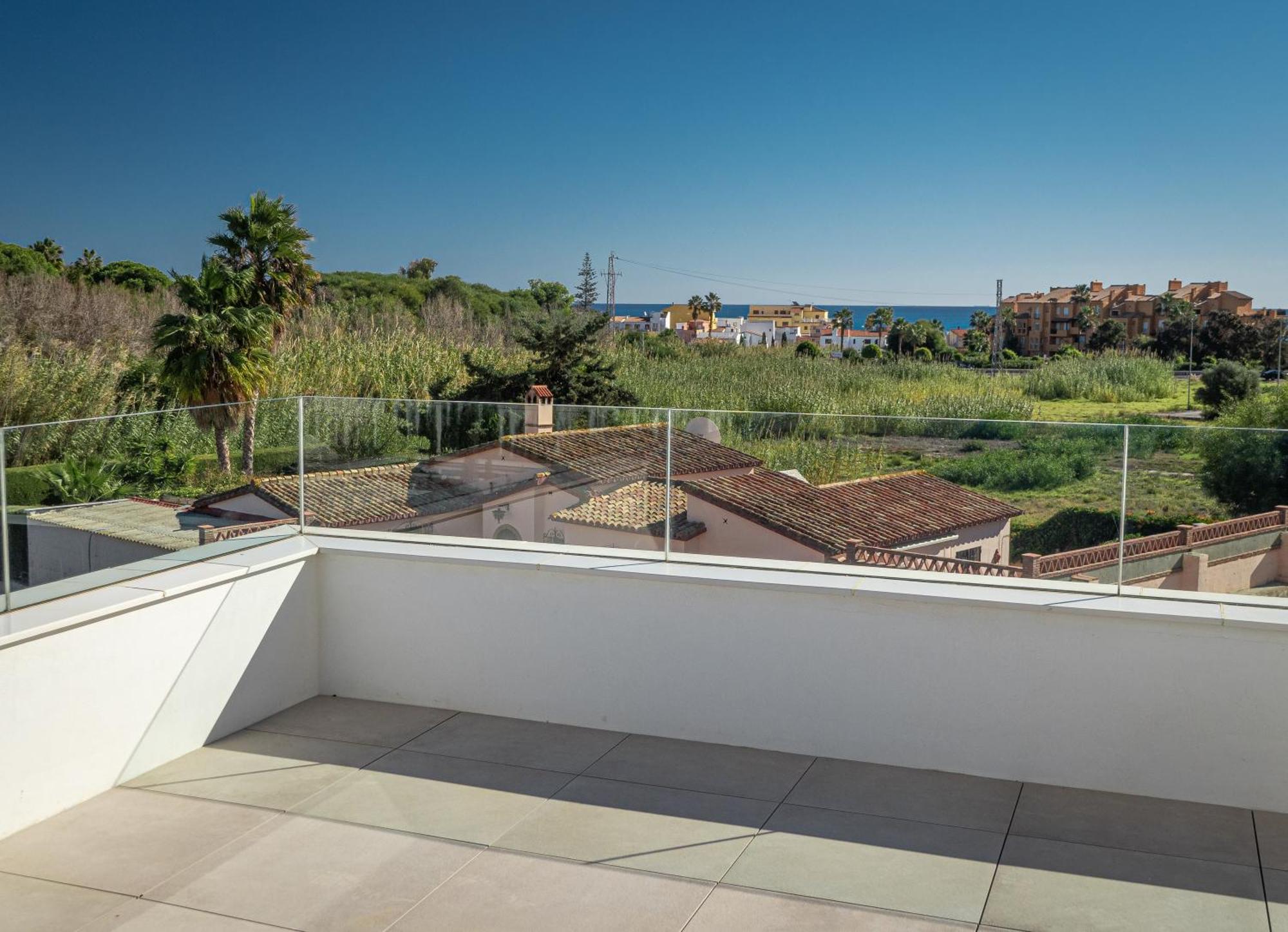 Villa moderne proche de la mer Manilva Esterno foto